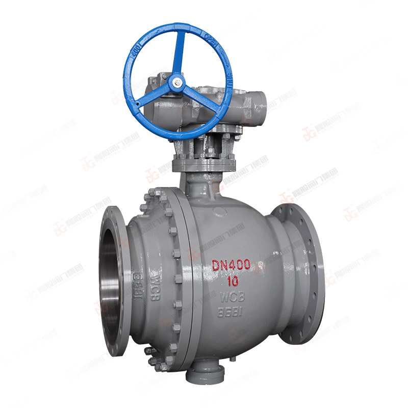 蜗轮固定式法兰球阀